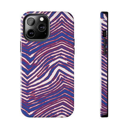 Buffalo Football Pattern iPhone Tough Phone Cases - Bflo Thread Co.