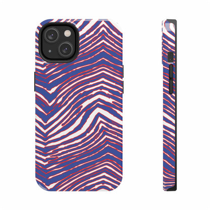 Buffalo Football Pattern iPhone Tough Phone Cases - Bflo Thread Co.