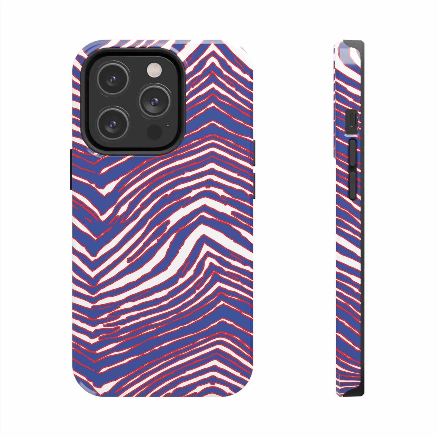 Buffalo Football Pattern iPhone Tough Phone Cases - Bflo Thread Co.