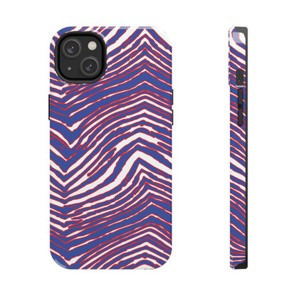 Buffalo Football Pattern iPhone Tough Phone Cases - Bflo Thread Co.