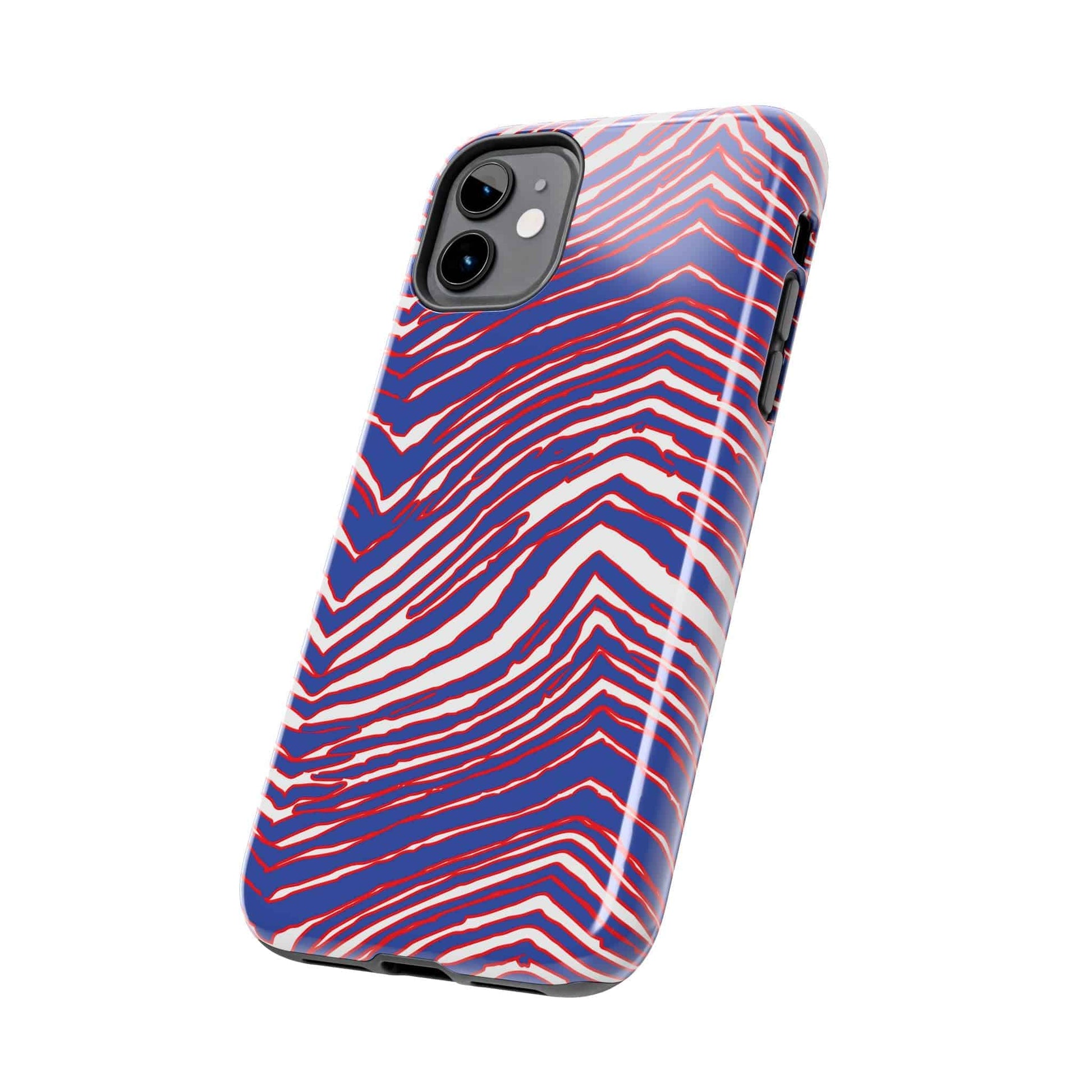 Buffalo Football Pattern iPhone Tough Phone Cases - Bflo Thread Co.