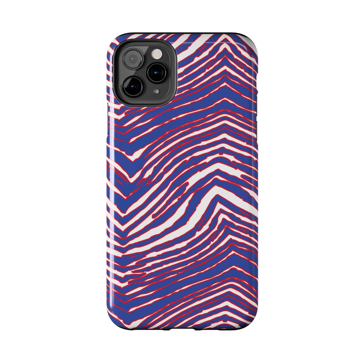 Buffalo Football Pattern iPhone Tough Phone Cases - Bflo Thread Co.