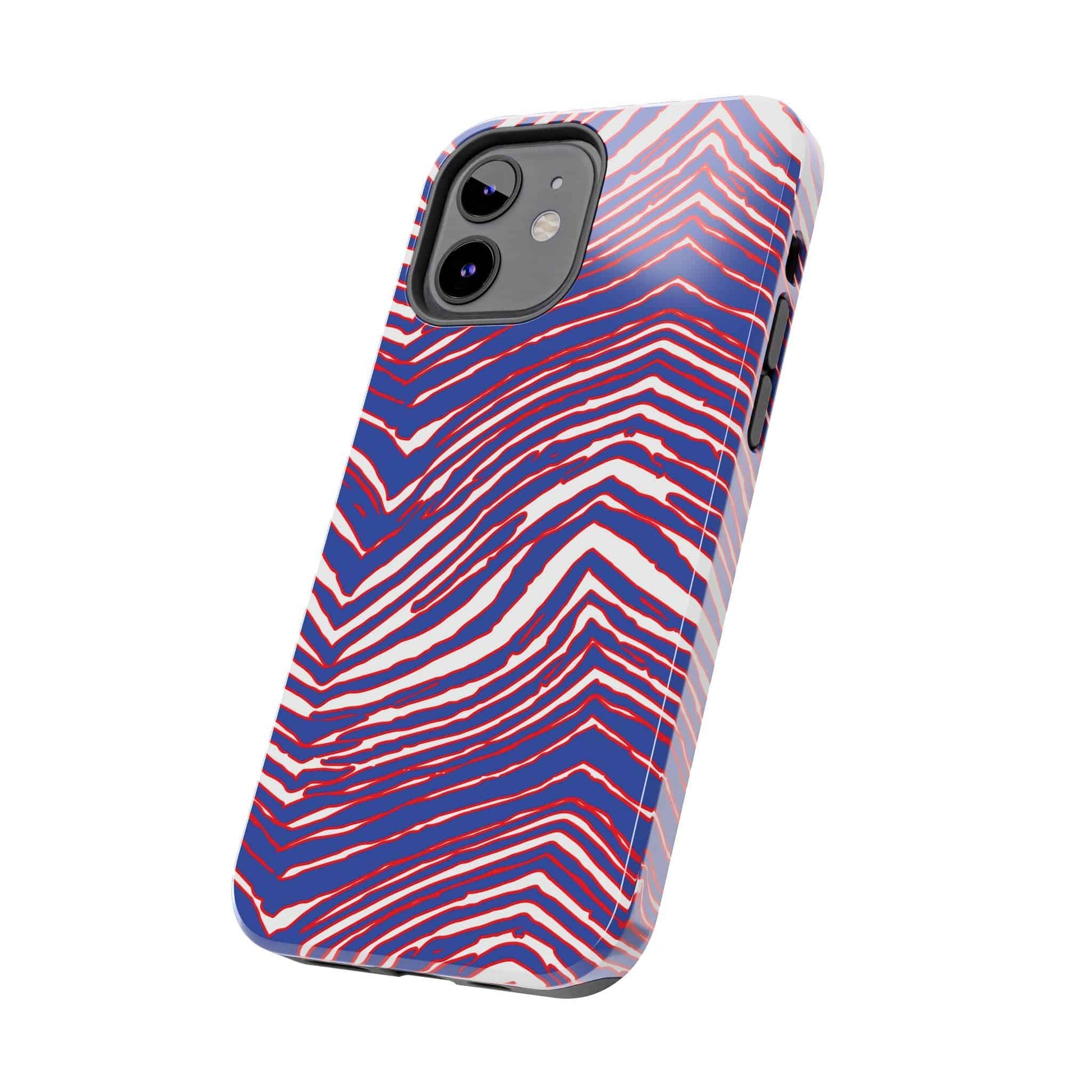 Buffalo Football Pattern iPhone Tough Phone Cases - Bflo Thread Co.