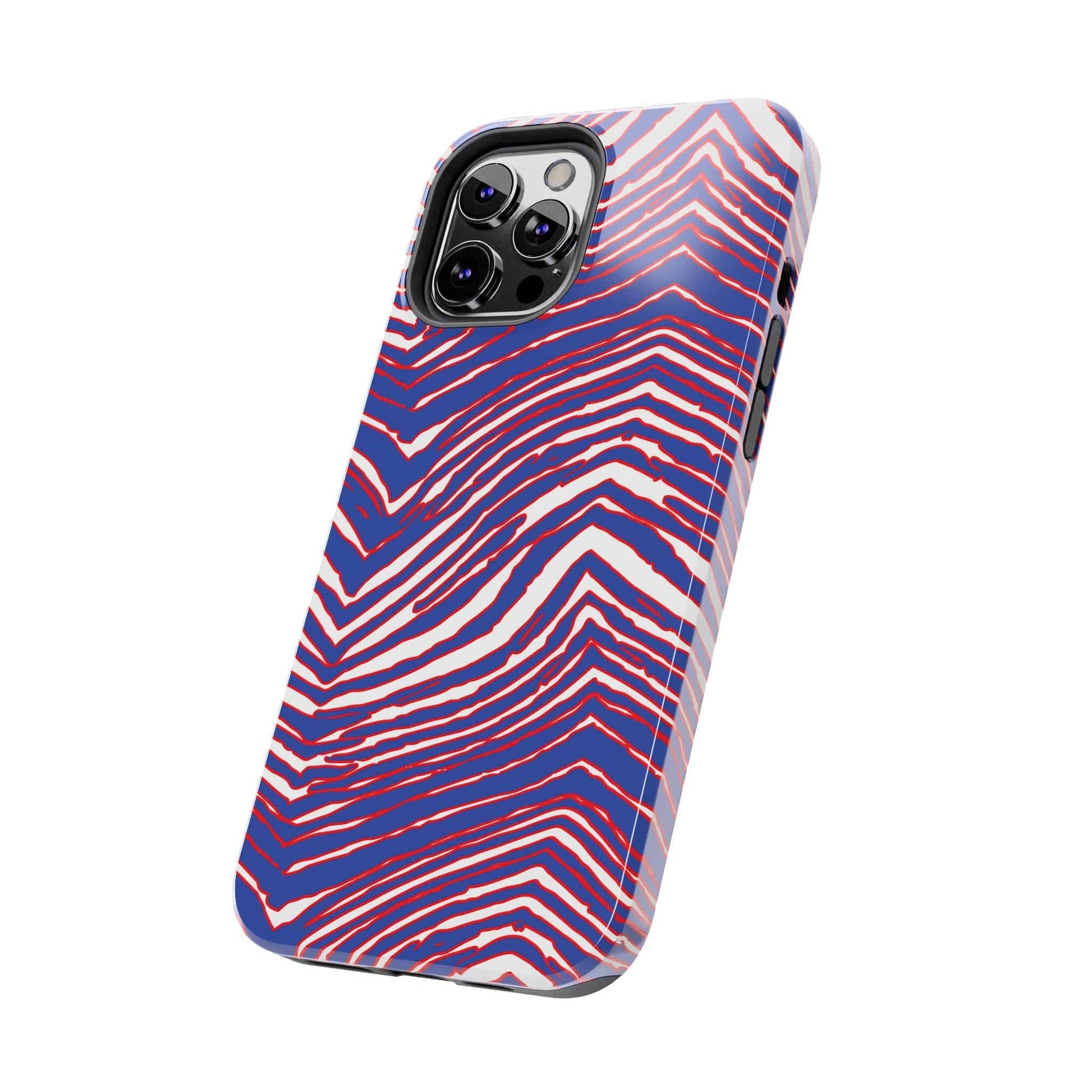 Buffalo Football Pattern iPhone Tough Phone Cases - Bflo Thread Co.