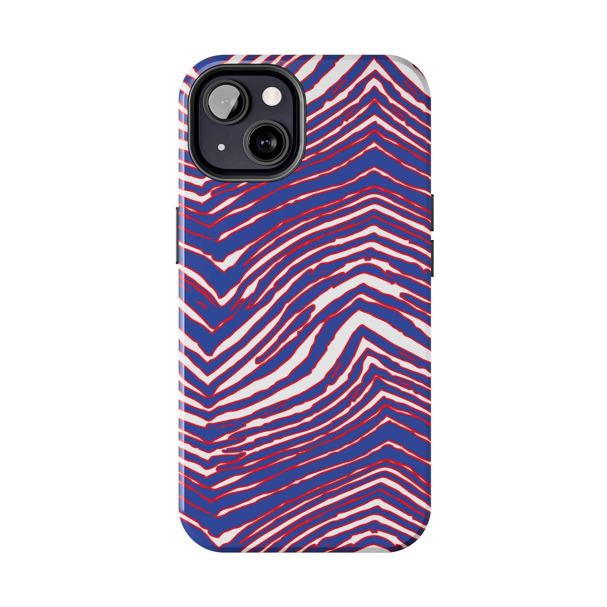 Buffalo Football Pattern iPhone Tough Phone Cases - Bflo Thread Co.