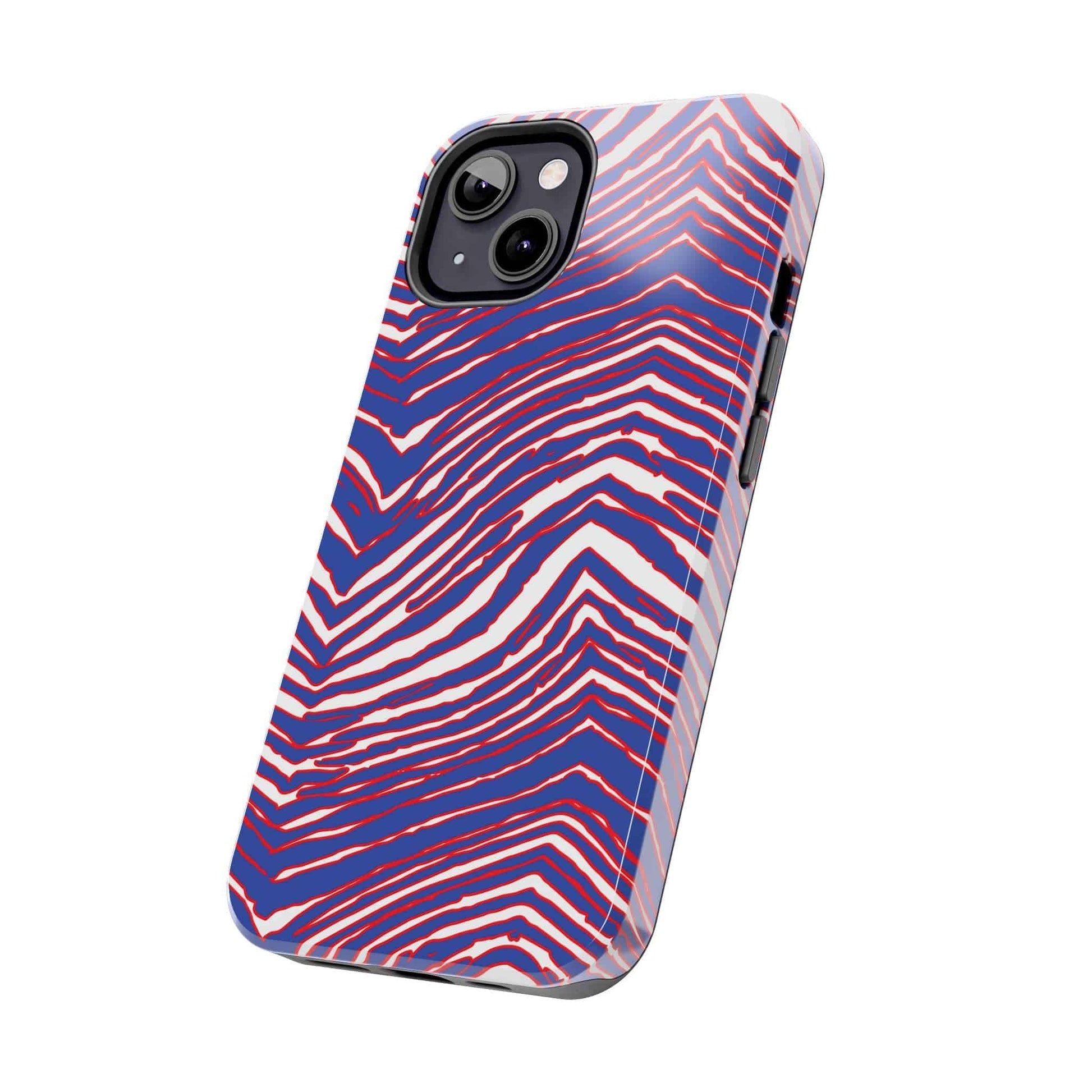 Buffalo Football Pattern iPhone Tough Phone Cases - Bflo Thread Co.