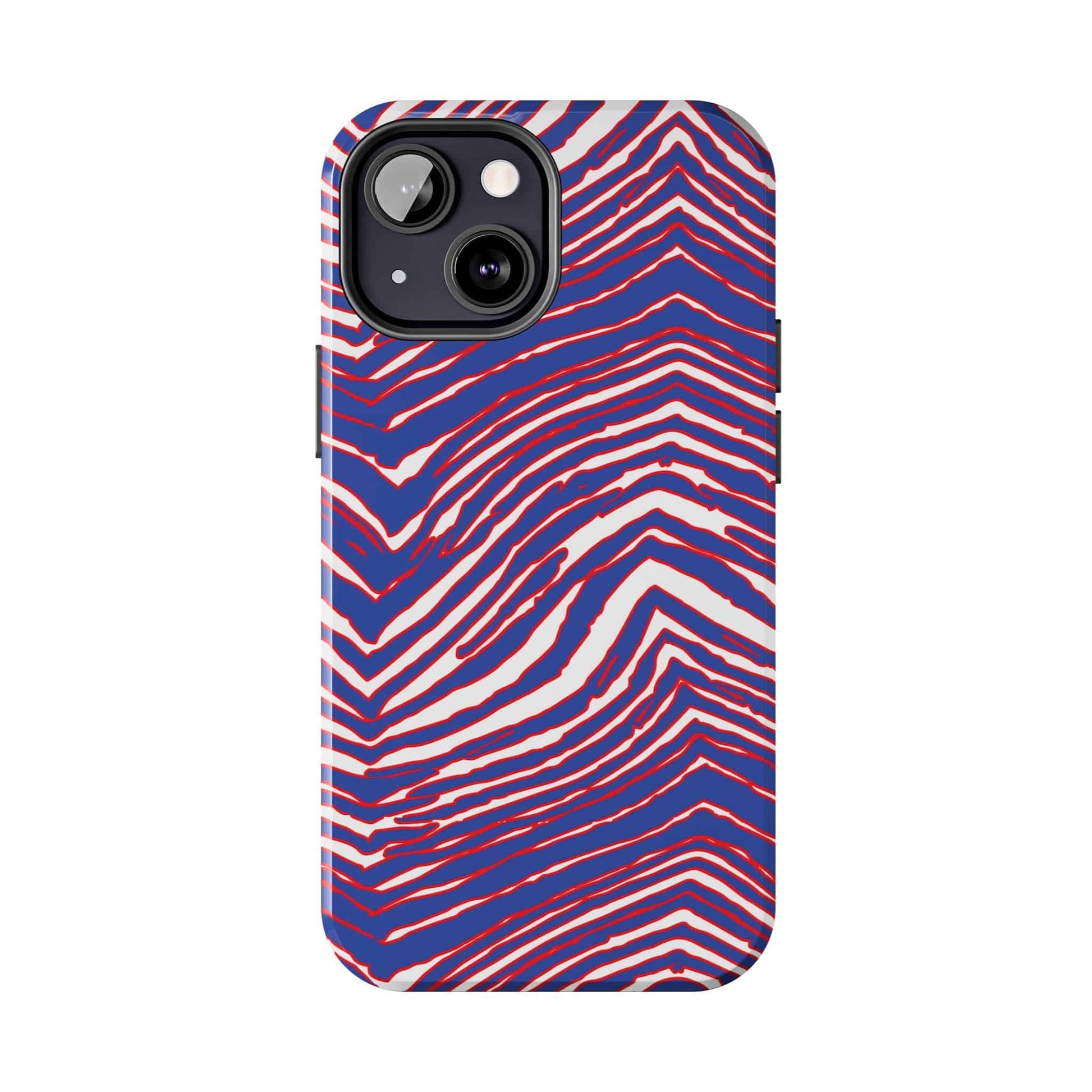 Buffalo Football Pattern iPhone Tough Phone Cases - Bflo Thread Co.