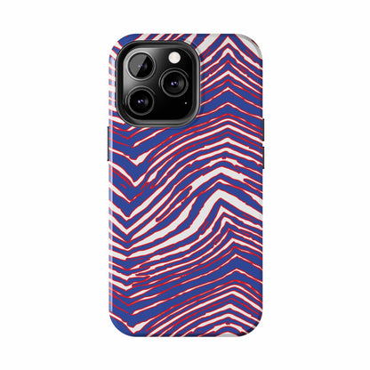 Buffalo Football Pattern iPhone Tough Phone Cases - Bflo Thread Co.