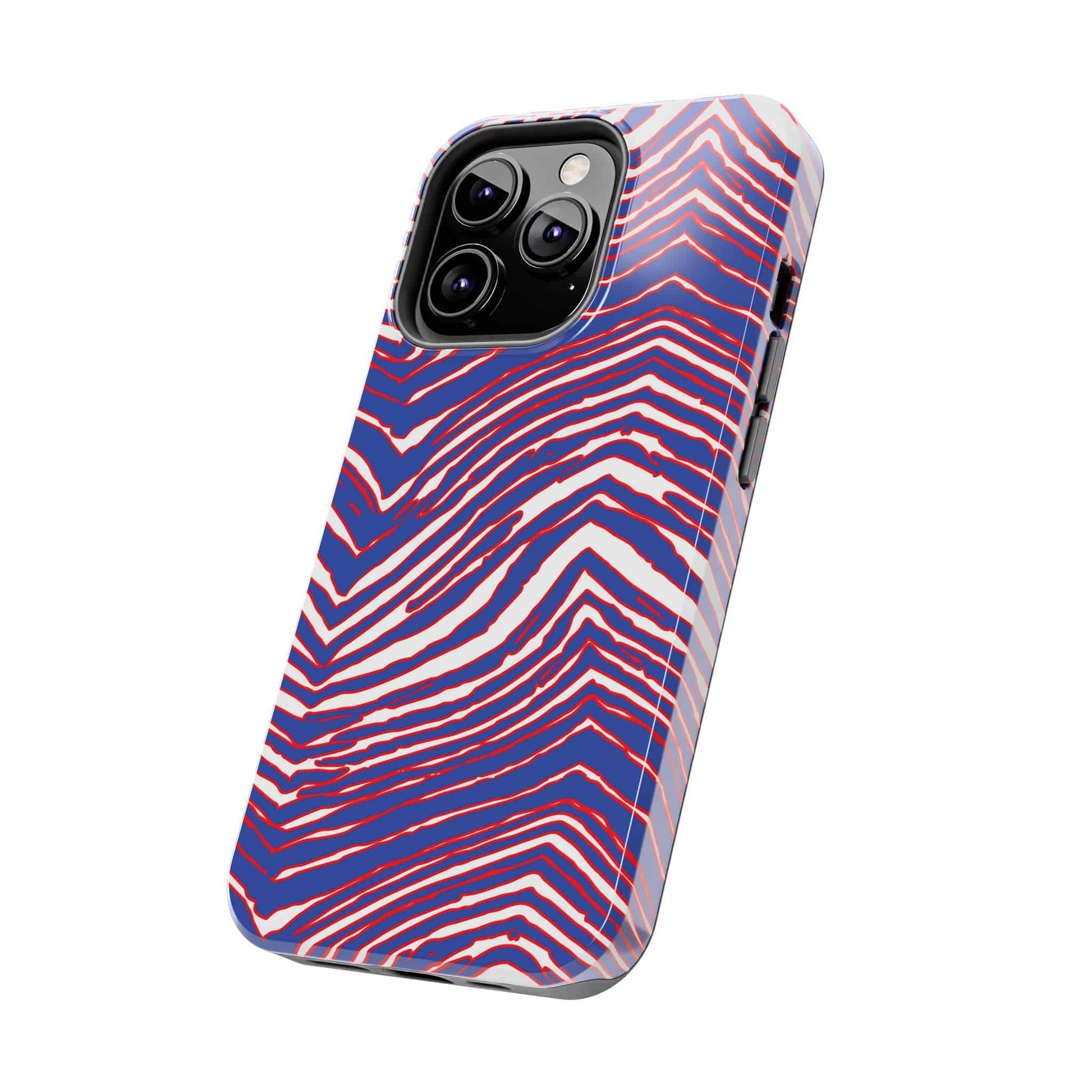 Buffalo Football Pattern iPhone Tough Phone Cases - Bflo Thread Co.